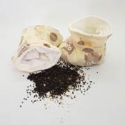 Natura Ekobebe Kanola Tohumlu Patik - Kahverengi Baykuş