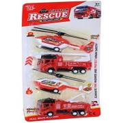 Acar Oyuncak Dyb168-224 Kart Çek Bırak İtfaiye Aracları