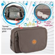 Alone 9313 Islak Mendil ve Termos Çantası - Gri