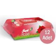 Sleepy Gül Islak Mendil 12x90 Adet