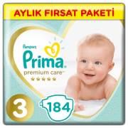 Prima Premium Care Aylık Fırsat Paketi 184lü Midi 3 Beden