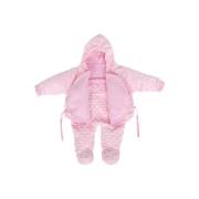 Sevi Bebe Ayaklı Kundak Battaniye - Pembe