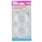 Miny Baby MB-802 Şeffaf Ocak Fırın Gaz Düğmesi Güvenlik Kapağı 2li