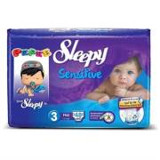 Sleepy Sensitive Midi Jumbo 48`li Bebek Bezi 3 Numara