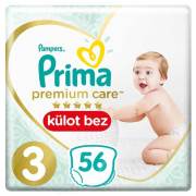 Prima Premium Care Külot Bebek Bezi 3 Beden 56 Adet