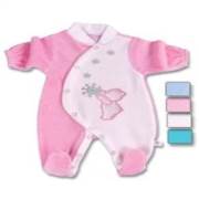 Sevi Bebe Premature Kadife Tulum