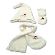 Sevi Bebe Polar eldiven şapka atkı takım
