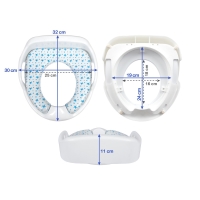 Sevi Bebe Lüks Klozet Adaptörü - Mavi Yıldız