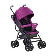 Babyhope SA-7 Baston Puset Bebek Arabası - Kırçıllı Pembe