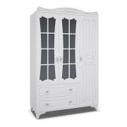 Babyhope 782-85 Elegance Üç Kapılı Gardırop - Beyaz
