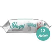 Sleepy Pudra Kokulu Islak Mendil 12x50li