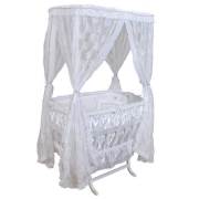 Bebetti 500 Hacegan Tekstil+Beşik Seti Beyaz