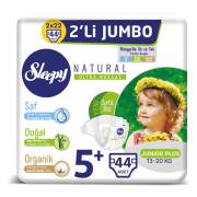 Sleepy Natural 2li Jumbo Paket Junior Plus 5+ 44 Adet