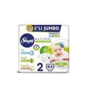 Sleepy Natural 2li Jumbo Paket 2 Numara 84 Adet