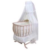 Bebetti 220 Otantik Doğal Beşik+Tekstil Seti