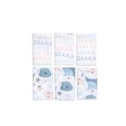 Funna Baby 9664 Atlantico 6lı Ağız Bezi - 30x30