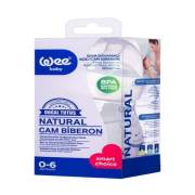 Wee Baby 146 Isıya Dayanıklı Açılı Cam Biberon 180ml / 0-6 ay