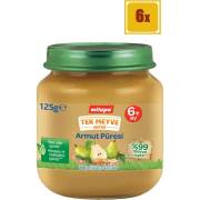 Milupa Tek Meyve Armut Püresi 6+ Ay 125 gr 6 Adet