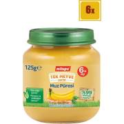 Milupa Tek Meyve Muz Püresi 6+ Ay 125 gr 6 Adet