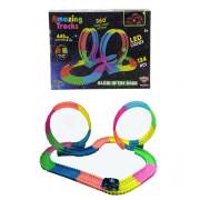 Led Işıklı 2X360 Taklalı Yarış Pisti 8804