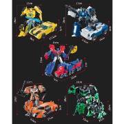 Metal Gövdeli Dönüşen Robot 9-83