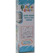 Gepettoys-332 Şehir Hayatı Boya Yıka