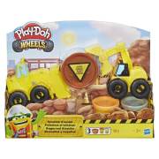 Hasbro Play Doh Çalışkan Buldozer Ve Kepçe E4294