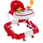 Babyhope 212 Royal Salla Yürüteç - Kırmızı