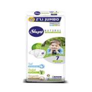 Sleepy Natural Bebek Bezi 7 Numara XXLarge 2Lİ Jumbo 32 Adet
