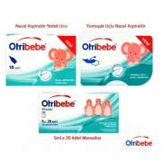 Otribebe Burun Aspiratörü +10 Adet Yedek Uç+ Monodoz Flakon 20 Adet