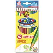 Carioca 42515 Üçgen Kuru Boya Kalemi 12Li