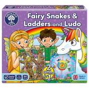 Orchard Toys 59 Faıry Snakes & Ladders/Ludo 5 - 9 Yaş