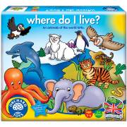 Orchard Toys 69 Ben Nerede Yaşıyorum? 3 - 6 Yaş