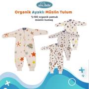 Sevi Bebe Organik Muslin Uyku Tulumu 2 Yaş