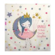 Sevi Bebe Pano Baskılı 2li Çok Amaçlı Muslin Örtü (70x55cm) - Aydedeli Kız