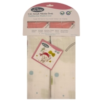Sevi Bebe Pano Baskılı 2li Çok Amaçlı Muslin Örtü (70x55cm) - Korsan