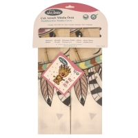Sevi Bebe Pano Baskılı 2li Çok Amaçlı Muslin Örtü (70x55cm) - Ayıcık