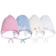 Sevi Bebe Kulaklı Şapka - Krem / 40