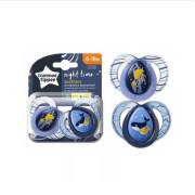 Tommee Tippee Gece Zaman Glow In Dark Emzikler 6-18 ay