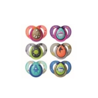 Tommee Tippee Gece Zaman Glow In Dark Emzikler 6-18 ay- Mavi