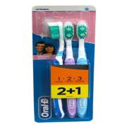Oral B Diş Fırçası Delicate White 2+1