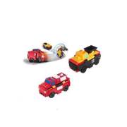 Transracers Dönüşen Araçlar 2 si 1 Arada Küreme Aracı ve İtfaiye / YW463875-14