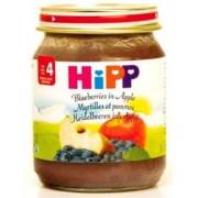 Hipp Organik Yabanmersinli Elma Püresi 125Gr