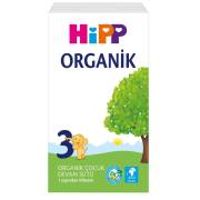 Hipp 3 Organik Devam Sütü 600 gr