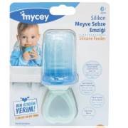 Mycey Silikon Meyve Sebze Emziği - Mavi