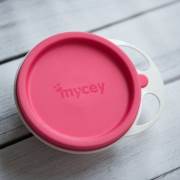 Mycey Kapaklı Mama Tabağı - Pembe