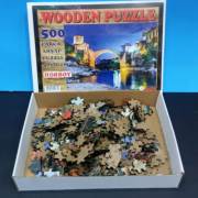 WOODEN PUZZLE 500 PRÇ (ahşap puzzle)