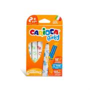Carioca Jumbo Bebek Süper Yıkanabilir Keçeli 6Lı