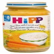 Hipp Havuçlu Ve Hindili Pirinçli Kavanoz Maması 220Gr