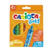 Carioca Jumbo Bebek Yumuşak Pastel Boya 8li